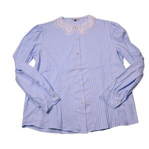 Maria de la Orden Bloom Shirt in Blue